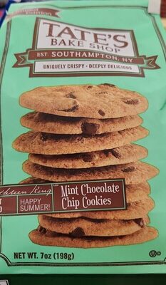 Mint Chocolate Chip Cookies