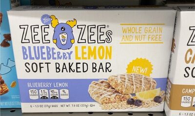 Blueberry Lemon Soft Baked Bar, Blueberry Lemon