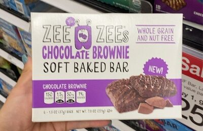 Chocolate Brownie Soft Baked Bars, Chocolate Brownie