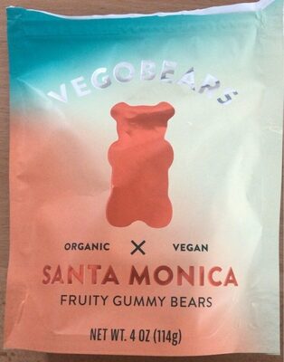 Santa Monica Fruity Gummy Bears, Santa Monica Fruity