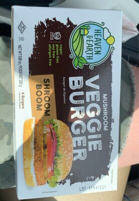Mushroom Veggie Burgers, Mushroom