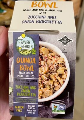Zucchini And Onion Bruschetta Quinoa Bowl