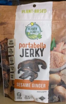 Sesame Ginger  Portabella Jerky
