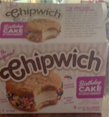 The Original Birthday Cake Ice Cream Sandwich