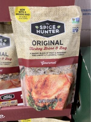 Original Gourmet Turkey Brine & Bag, Original