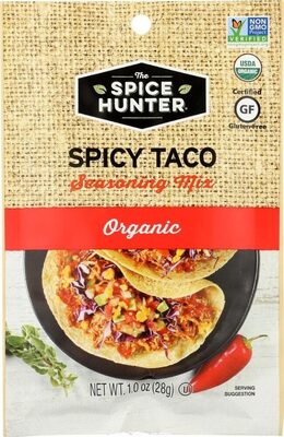 Organic Seasoning Mix, Spicy Taco