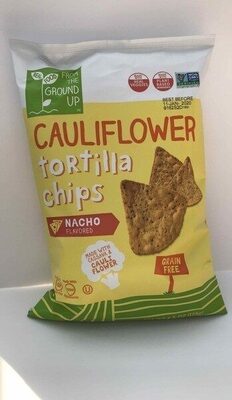 Nacho Flavor Cauliflower Tortilla Chips, Nacho