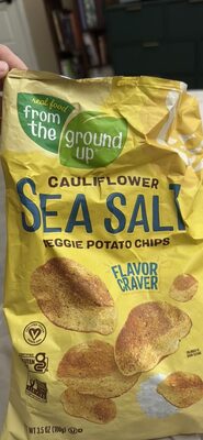 Sea Salt Cauliflower Potato Chips, Sea Salt