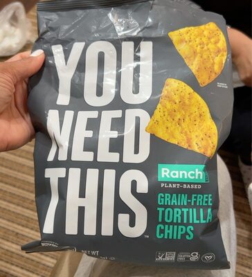 Ranch Flavor Grain-Free Tortilla Chips, Ranch