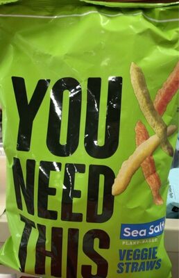 Sea Salt Veggie Straws, Sea Salt
