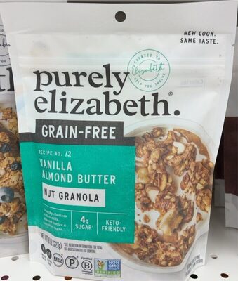 Vanilla Almond Butter Grain-Free Granola, Vanilla Almond Butter