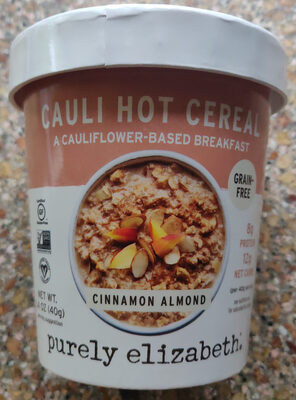 Cinnamon Almond Cauli Hot Cereal, Cinnamon Almond