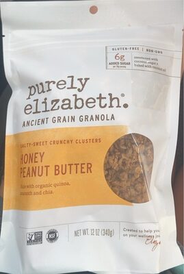 Honey Peanut Butter Ancient Grain Granola, Honey Peanut Butter