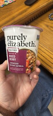 Mixed Berry With Prebiotic Fiber Superfood Oatmeal, Mixed Berry
