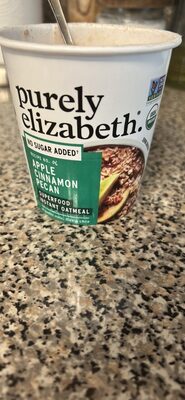 Apple Cinnamon Pecan Organic Superfood Oatmeal, Apple Cinnamon Pecan