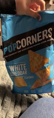 White Cheddar The Crunchy And Wholesome Popped-Corn Snack, White Cheddar