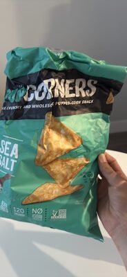 Sea Salt The Crunchy And Wholesome Popped-Corn Snack, Sea Salt