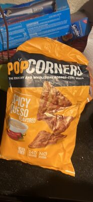 Spicy Queso Popped-Corn Snack, Spicy Queso