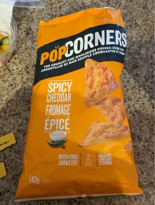 Spicy Queso Popped-Corn Snack, Spicy Queso