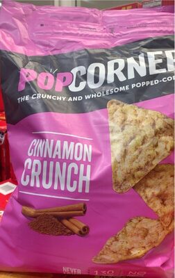 Cinnamon Crunch Popped-Corn Snack, Cinnamon