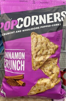 Cinnamon Crunch Popped-Corn Snack, Cinnamon