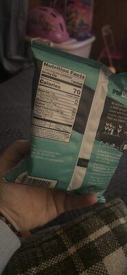 Sea Salt Popped-Corn Snack, Sea Salt
