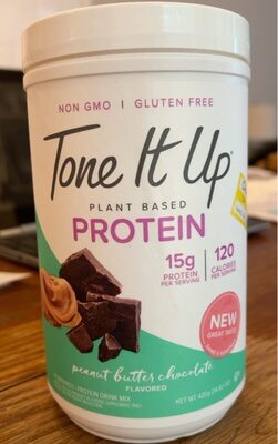 Peanut Butter Chocolate Flavored Plant Based Protein Drink Mix, Peanut Butter Chocolate