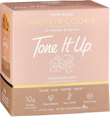 Plant-Based Protein 10 G Cookies, Chocolate Chip, Chocolate Chip