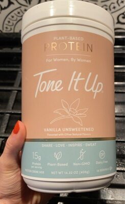 Plant-Based Protein 15 G Drink Mix, Vanilla Unsweetened, Vanilla Unsweetened