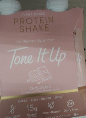 Plant-Based Protein 15 G Shakes, Chocolate, Chocolate