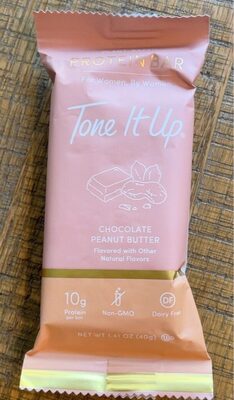 Plant-Based Protein 10 G Bars, Chocolate Peanut Butter, Chocolate Peanut Butter