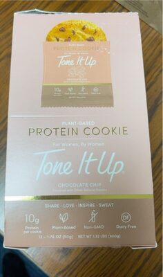 Plant-Based Protein 10 G Cookies, Chocolate Chip, Chocolate Chip
