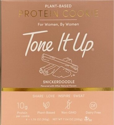 Plant-Based Protein 10 G Cookies, Snickerdoodle, Snickerdoodle