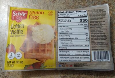 Gluten-Free Golden Waffle