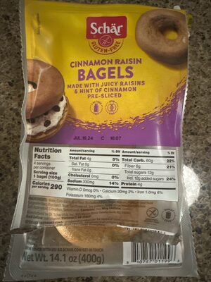 Cinnamon Raisin Bagels, Cinnamon Raisin