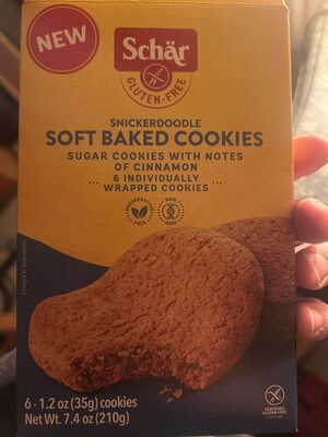 Gluten-Free Snickerdoodle Soft Baked Cookies