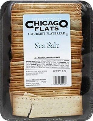 Chicago Flats, Gourmet Flatbread, Sea Salt, Sea Salt