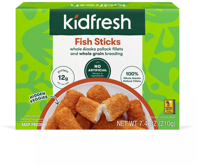 Fish Whole Alaska Pollock Fillets And Whole Grain Breading Sticks, Fish