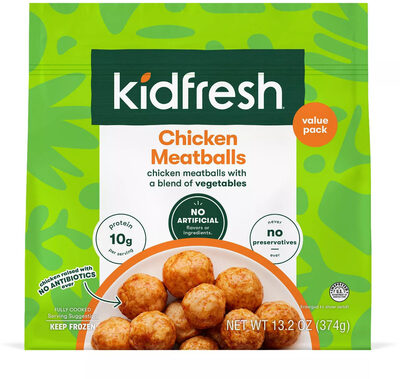 Chicken Meatballs With A Blend Of Vegetables, Chicken Meatballs