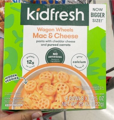 Wagon Wheels Mac & Cheese