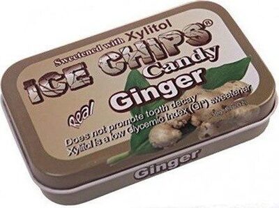 Ice Chips, Candy Real Ginger