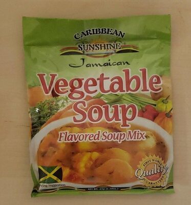 Jamaican Vegetable Soup Flavored Soup Mix, Jamaican Vegetable Soup