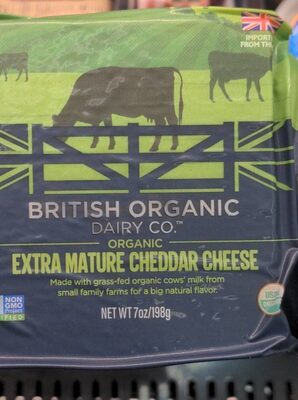 Extra Mature Organic Cheddar Cheese