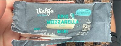 Epic Mozzarella Flavor Mini Cheese Alternative Block, Epic Mozzarella