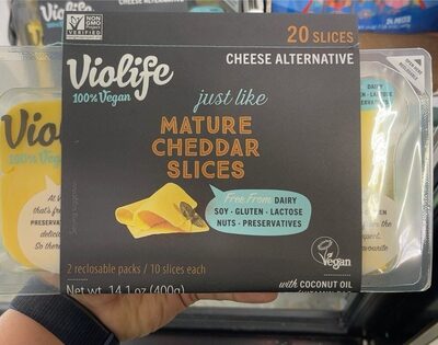 Mature Cheddar Cheese Slices