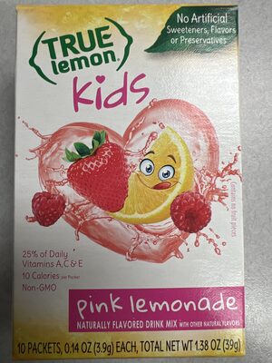 Pink Lemonade Naturally Flavored Drink Mix