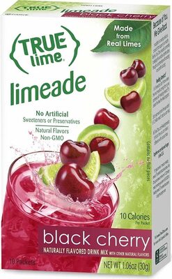 Black Cherry Limeade Drink Mix, Black Cherry