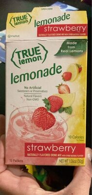 Strawberry Lemonade Drink Mix, Strawberry