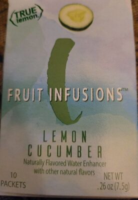 Lemon Cucumber Flavored Water Enhancer, Lemon Cucumber