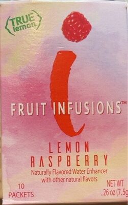 Lemon Raspberry Flavored Water Enhancer, Lemon Raspberry